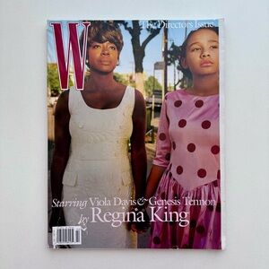 W Magazine The Directors Issue with Viola Davis & Genesis Tennon cover